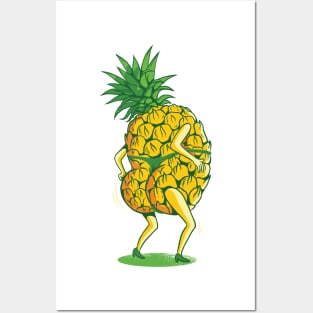 sexy pineapple Posters and Art